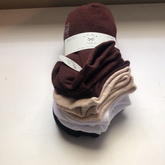 New Women’s Socks Vince Camuto Pack 8 Pairs Women’s Brown,White & Black Low Cut - Picture 1 of 10